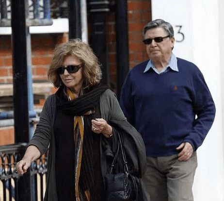 Ronald Charles Minogue with his wife Carol Ann Jones